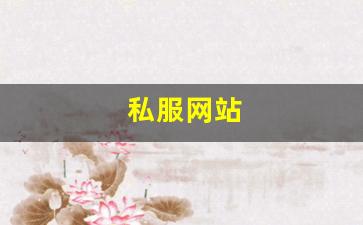 私服网站(传奇新开服网站大全) (3)