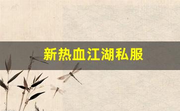 新开一秒sf：新热血江湖私服(17173新热血江湖m) (4)