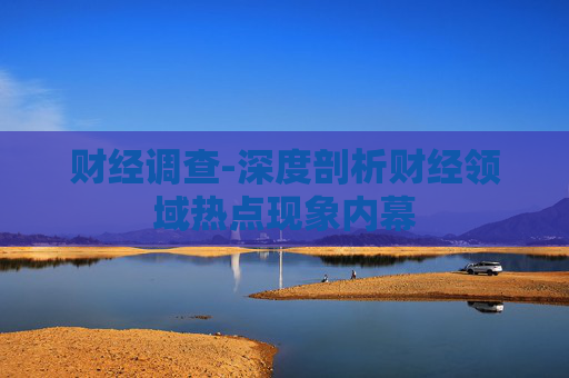 财经调查-深度剖析财经领域热点现象内幕