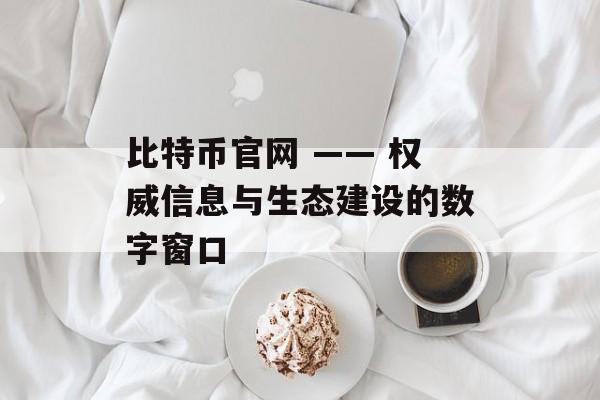 比特币官网 —— 权威信息与生态建设的数字窗口